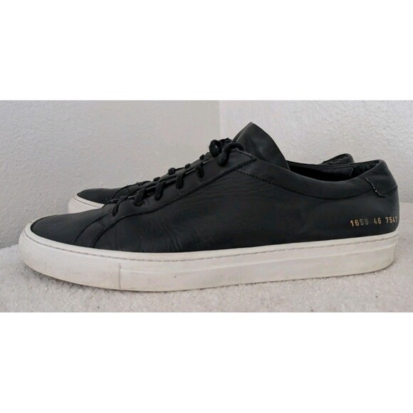 Common Projects Shoes Achilles Low 1658 Men\'s Size EU 46 US 13 Sneakers Black main image 8